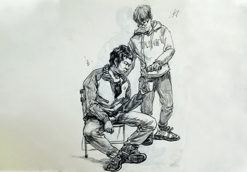 人(rén)物(wù)速寫