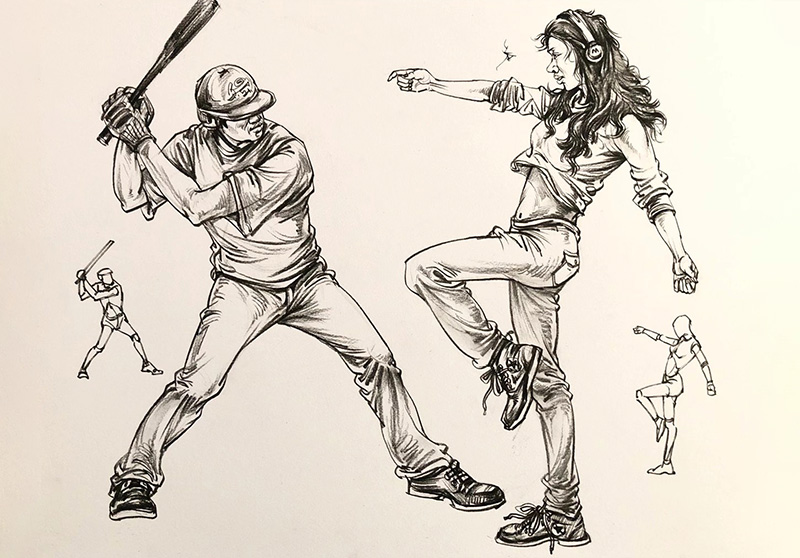 張店(diàn)畫室:學習(xí)速寫的(de)小(xiǎo)技巧 張店(diàn)畫室:學習(xí)速寫的(de)小(xiǎo)技巧