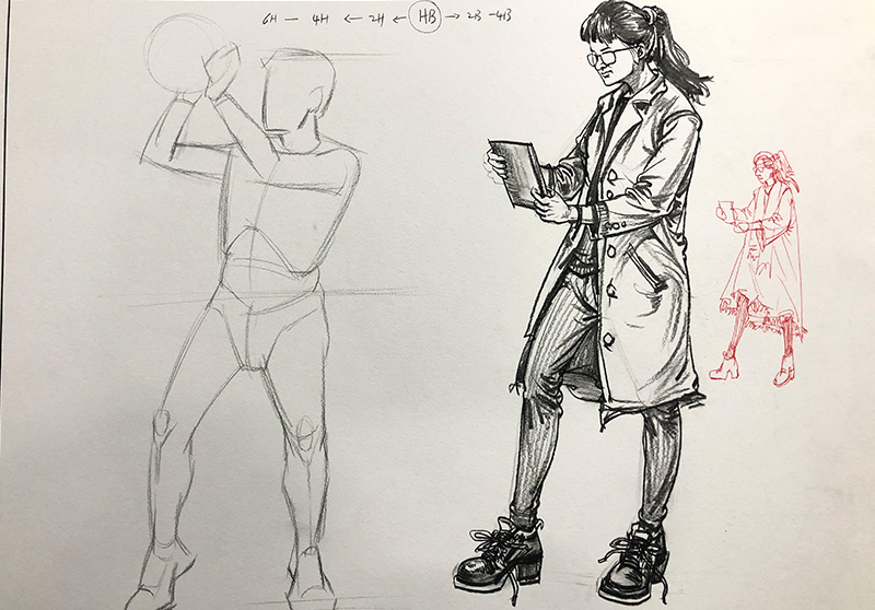 人(rén)物(wù)速寫