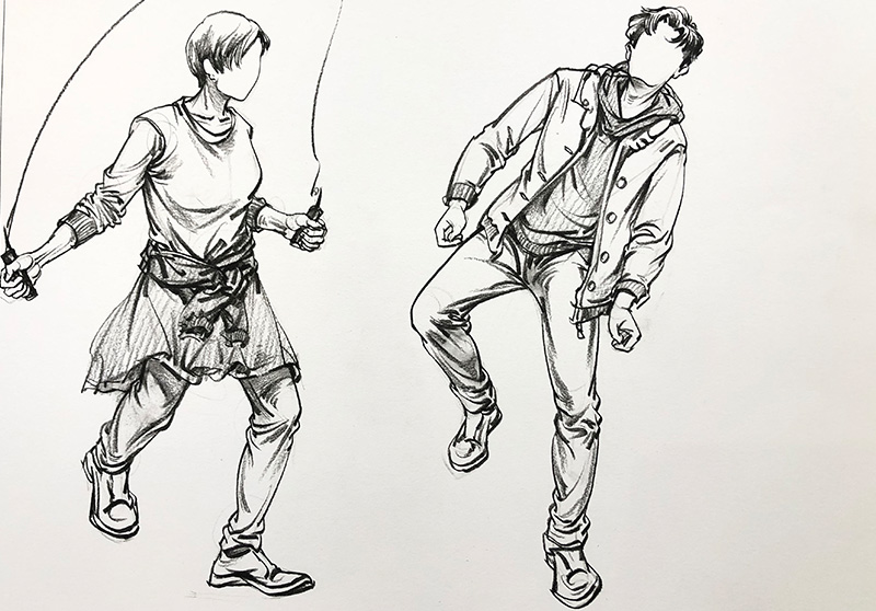 人(rén)物(wù)速寫