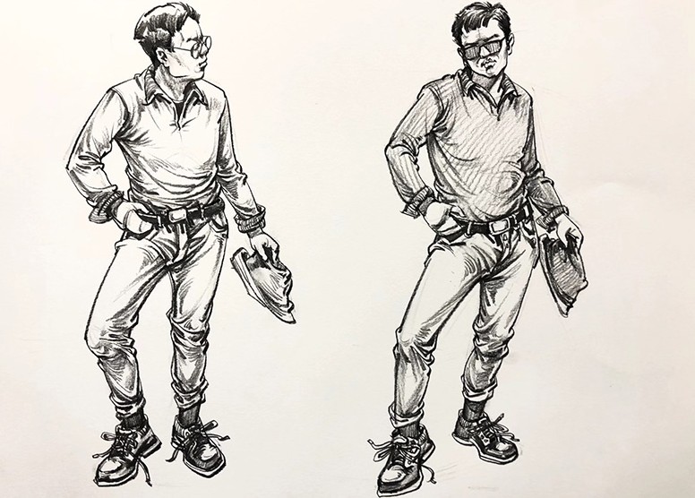 淄博畫室：人(rén)物(wù)速寫的(de)技巧