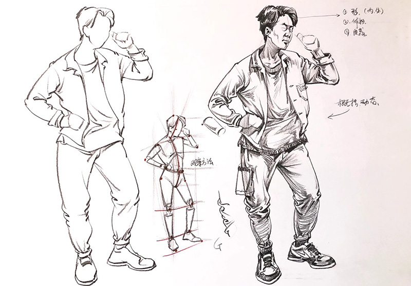 張店(diàn)畫室:人(rén)物(wù)速寫中快速捕捉人(rén)物(wù)特征 張店(diàn)畫室:人(rén)物(wù)速寫中快速捕捉人(rén)物(wù)特征